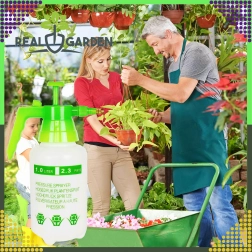 Manueller Drucksprüher 1 l grün