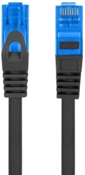 Patch cord Cat. 6A S/FTP CCA 1 m black