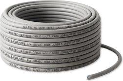 Câble réseau UTP Cat6 25 m – cuivre, 1 Gb/s, gris