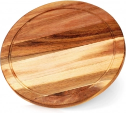 Round Acacia Cutting and Serving Board 30 cm