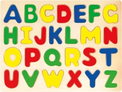 Wooden Inserting Puzzle Alphabet for Kids Bino