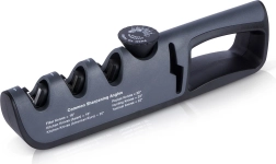 Aiguiseur manuel de couteaux à réglage continu de l’angle 14–24° avec quatre étapes d’affûtage Vilde