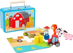 Small Foot Wooden Puzzle with Farm Figures