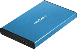 External Aluminum Enclosure for 2.5" HDD/SSD USB 3.0 UASP – Blue