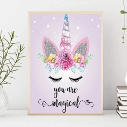 Diamond Painting - You Are Magical, Size 40x50 cm