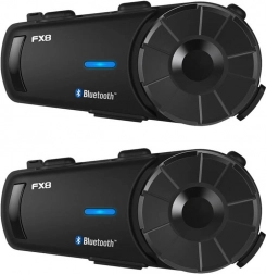 Motorcycle Intercom Fodsports FX8 - Dual Pack