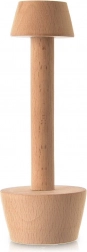 Doppelseitiger Holz-Tamper für Tartelettes 4 / 5,5 cm