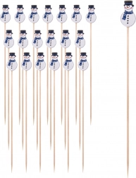 Bambus-Cocktailspieße für Häppchen 13 cm, 20 Stk.