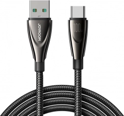 JOYROOM USB-A to USB-C Cable 100 W, 1.2 m, black