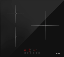 IsEasy induction hob with 3 zones and Booster function