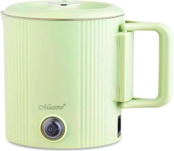 Bouilloire de voyage et mini-marmite électrique 2-en-1 0,8 l 600 W MAESTRO MR-009 Menthe