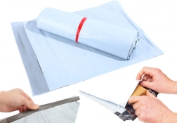 Kurier-Polybeutel 500 × 650 mm, Packung mit 100 Stück