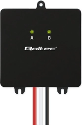 Spanningsbalancer 24 V voor 2×12 V accu’s, 5 A, LiFePO4, AGM, GEL