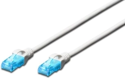 Patch Cable RJ45 U/UTP Category 5e PVC White 1 m