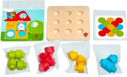 Color Mosaic with Large Pegs LUCY & LEO