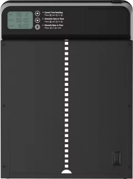Automatische Hühnerstalltür mit Timer - Schwarz