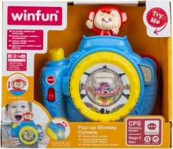 Camera with Popping Monkey