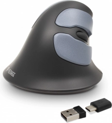 Ergonomic Vertical Wireless Mouse YENKEE ErgoSnug (USB-A/USB-C)