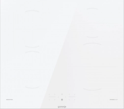 Plaque de cuisson à induction GORENJE, blanche, 4 zones, BigZone 23 cm et PowerBoost