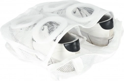 Waschnetz-Schuhbeutel mit Reißverschluss 28 × 27 cm