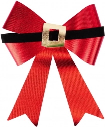 Weihnachtliche Dekorationsschleife 22 × 28 cm