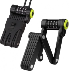 Faltbares Fahrradschloss mit Zahlencode TRIZAND