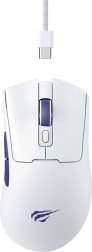 Souris de jeu filaire Havit MS966 RGB blanche