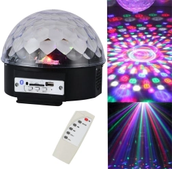 Zs39 disco ball projector mp3 remote control