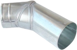 V-Bogen 80 mm aus verzinktem Stahl