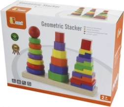 Wooden Puzzle Pyramid