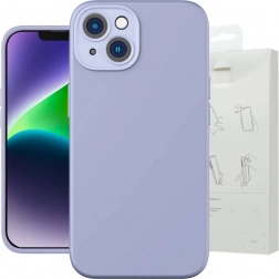 Baseus Liquid Silica Gel-hoesje voor iPhone 14 Plus lavendel