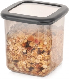 Récipient en plastique pour aliments secs avec couvercle 800 ml