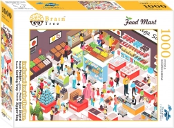 Puzzle BRAIN TREE Food Mart – supérette, 1000 pièces