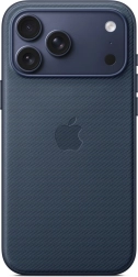 TechWoven Textile Case with MagSafe for iPhone 17 Pro Max – Blue
