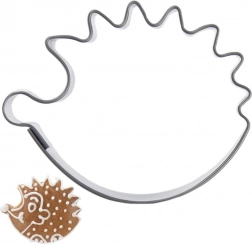 Stainless steel hedgehog cookie cutter 5 cm