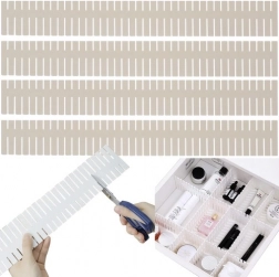 Kunststoff-Trennorganizer für Schubladen 4 Stk