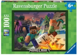 RAVENSBURGER Minecraft Puzzle – 100 pieces