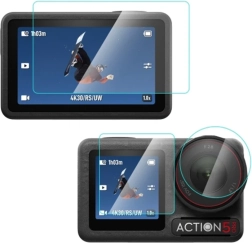 PULUZ protective tempered glass for DJI Osmo Action 5 Pro