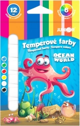 Tempera-Farben Ocean World 6×12 ml Set