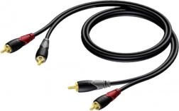 Audiokabel 2× RCA (mannelijk) – 2× RCA (mannelijk) 3 m