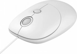 souris optique filaire iBOX Seagull blanche 2400 DPI