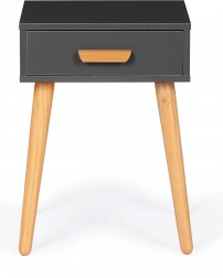 Nachttisch oder Couchtisch ModernHome grau