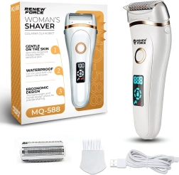 Rasoir pour femme 3 en 1 avec écran LCD