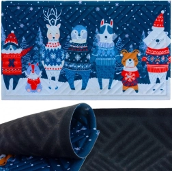 Weihnachtliche Eingangsmatte RUHHY 75 × 45 cm