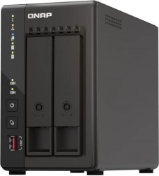 QNAP TS-253E (8 Go de RAM) NAS à deux baies avec Intel Celeron
