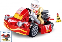 Sluban Town Aufzieh-Gokart Bausteinset (89 Teile)
