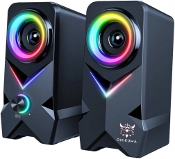 Gaminglautsprecher Onikuma mit RGB-Hintergrundbeleuchtung