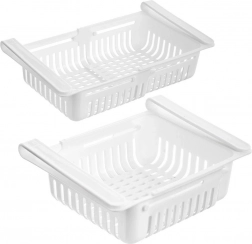 Ausziehbarer Kühlschrank-Organizer zum Unterhängen unter dem Regal 21–28,7 cm Vilde