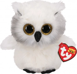 TY Beanie Boos Mascot - Owl Austin 24 cm White