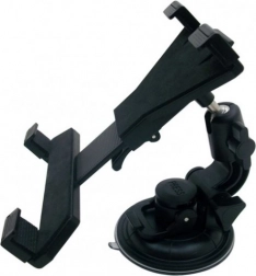 Car mount for tablet 7–10.1" for windshield, black